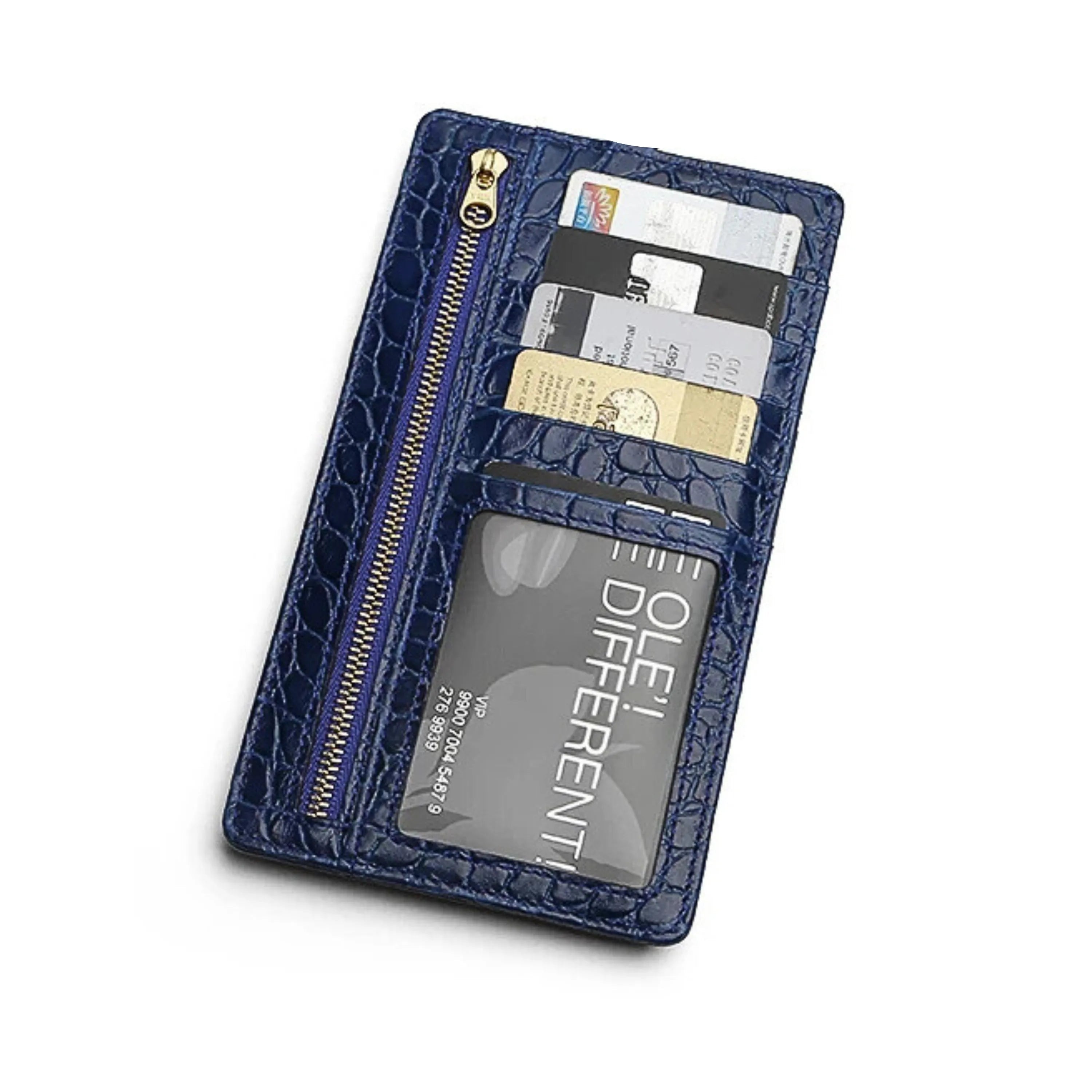 Luxury Croco Mobile Phone Bag, Purse & Wallet with Lanyard - Leather Purse Backpack