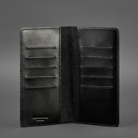 real leather wallet mens