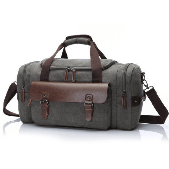 Men's and women's fashionable canvas crossbody duffle