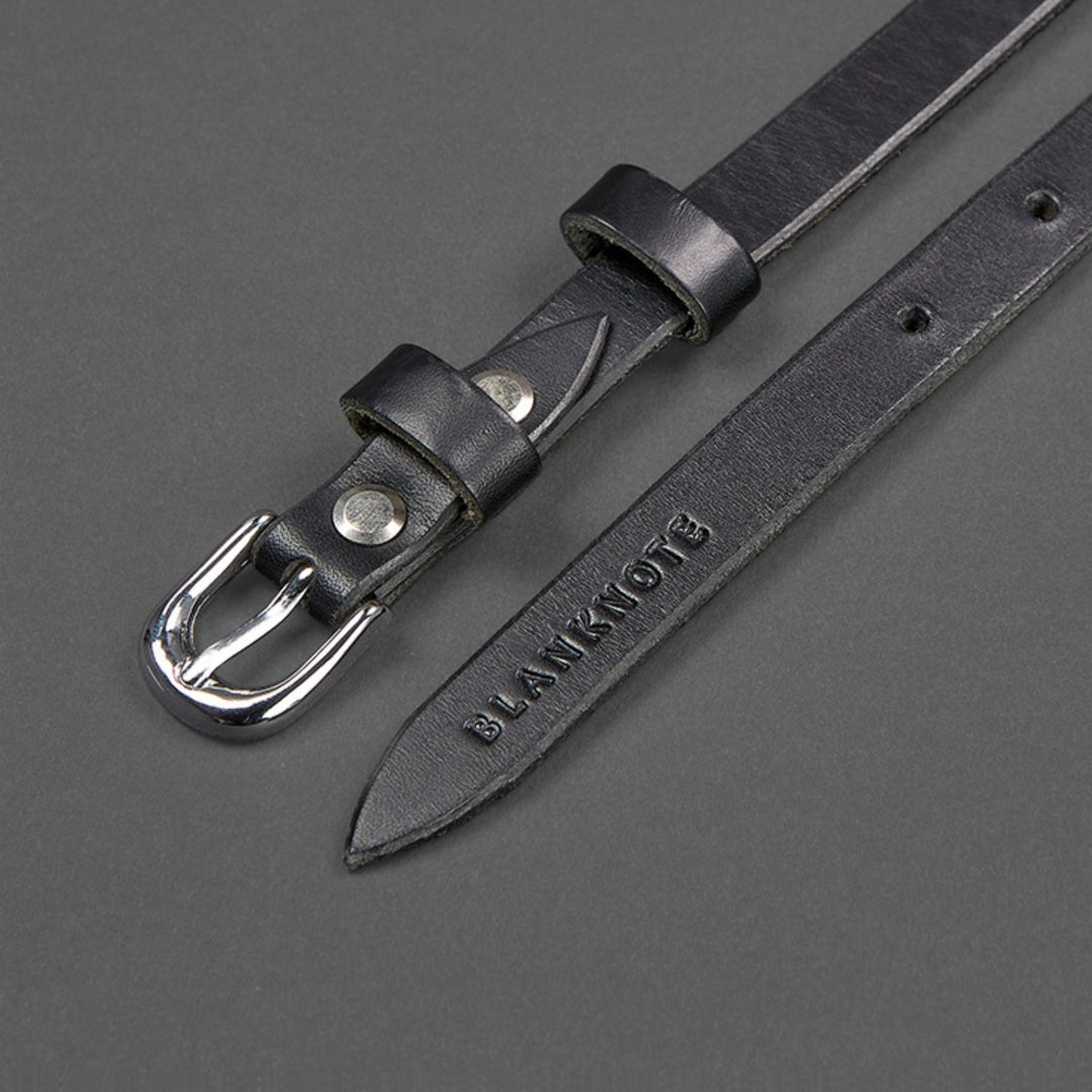 Handmade High Quality  Narrow Leather Belt - Leather Purse Backpack