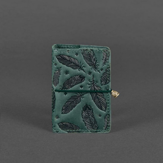 leather card case with money clip