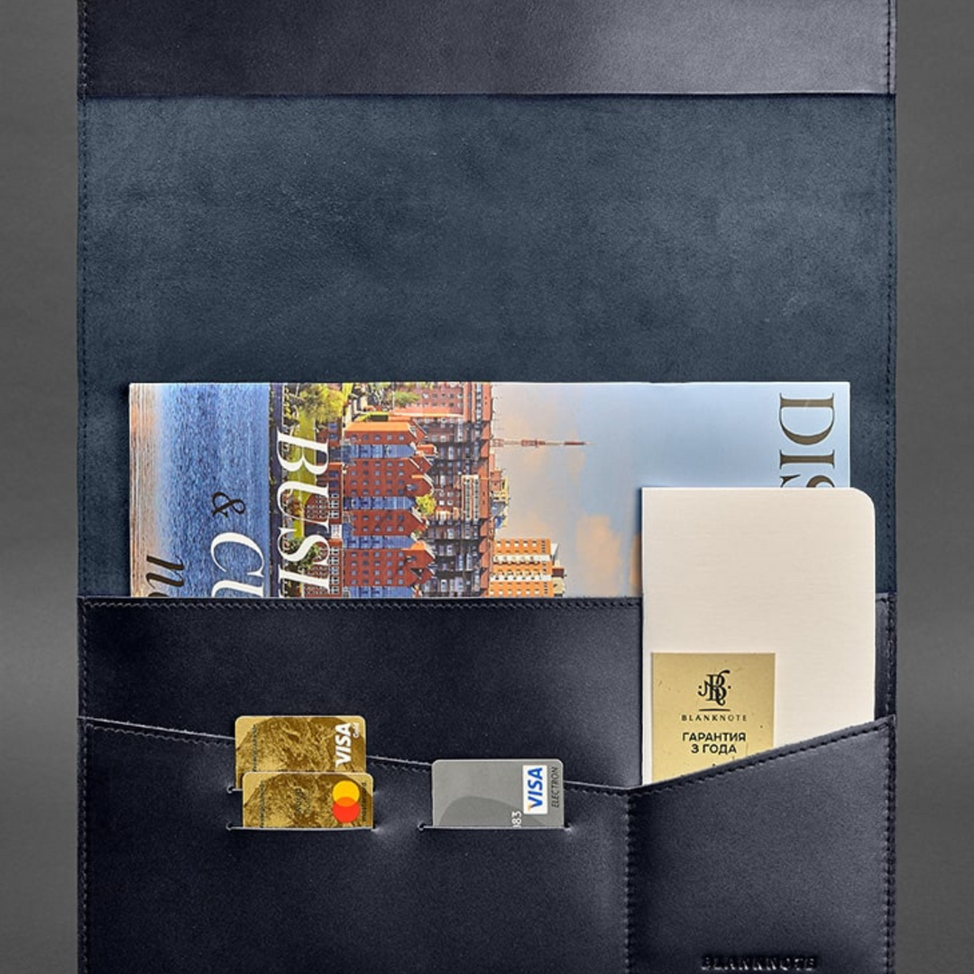 genuine leather file folder