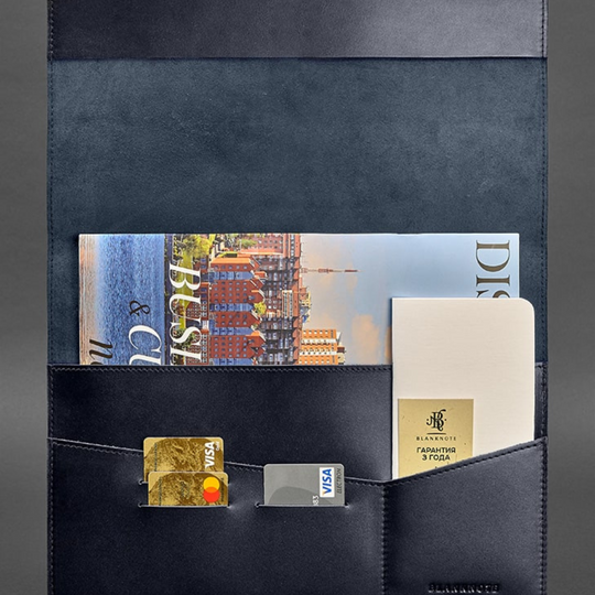 genuine leather file folder