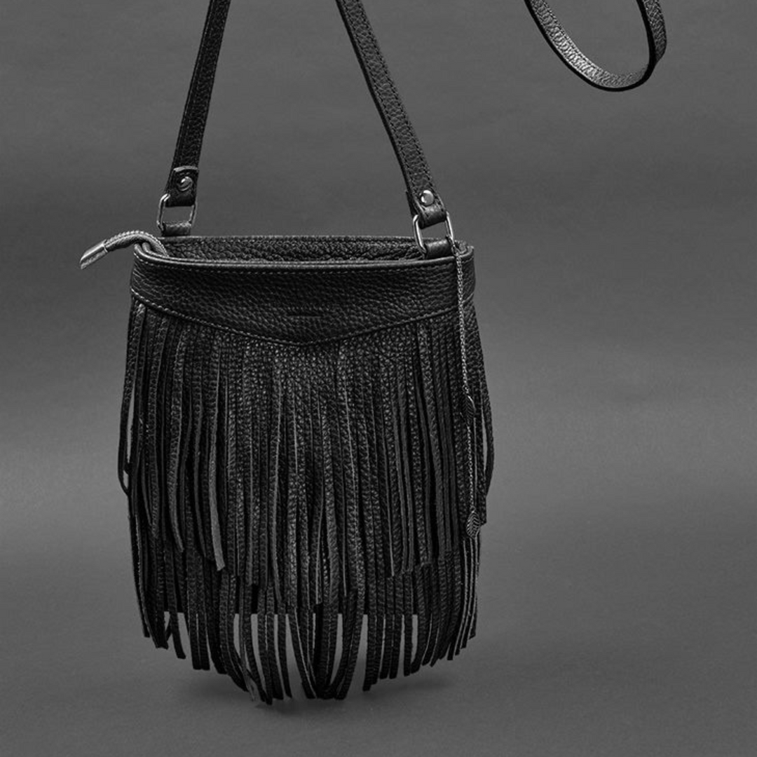  small fringe crossbody bag