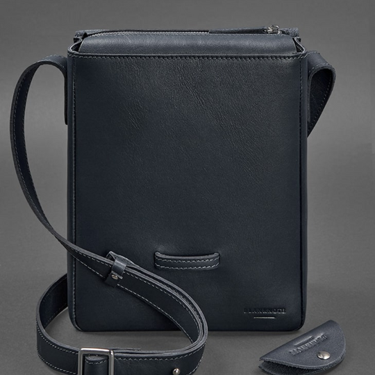 mens leather messenger bag near me