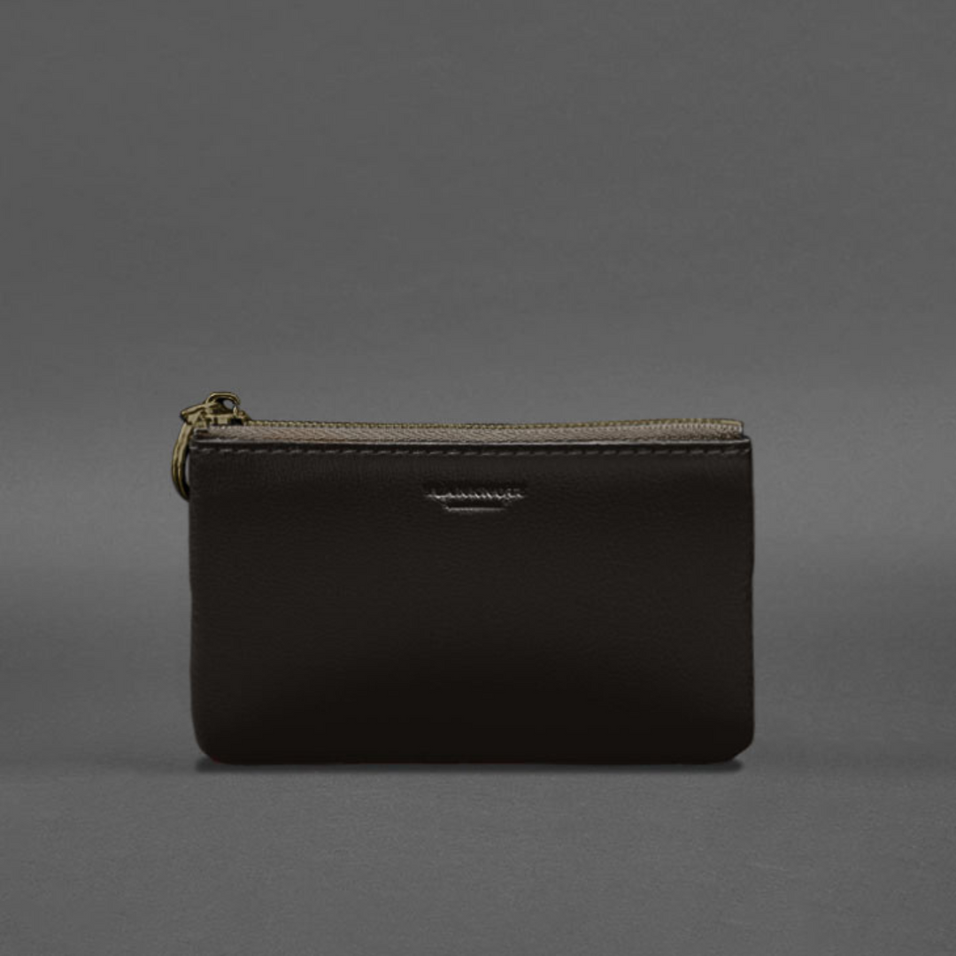 vintage mens leather coin purse