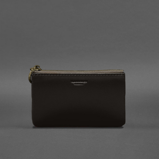 vintage mens leather coin purse