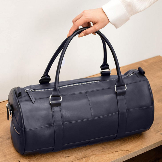 leather travel crossbody bag