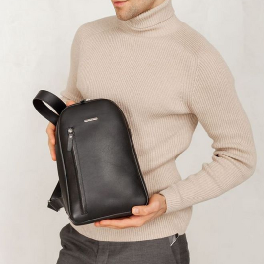 over shoulder backpack mens