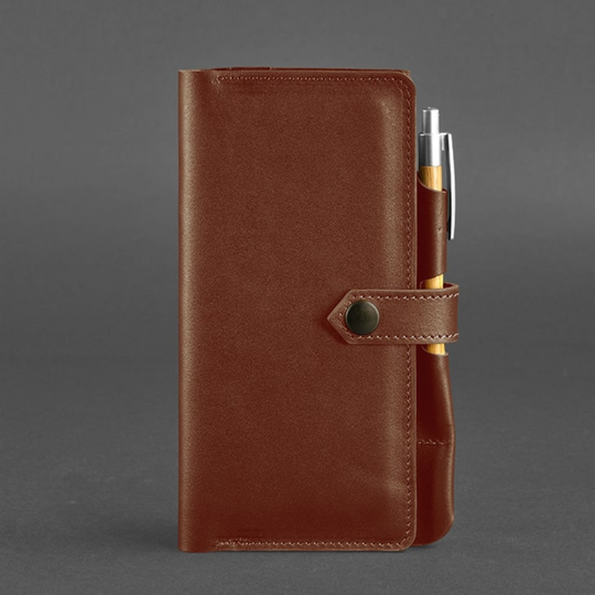 designer leather travel wallet