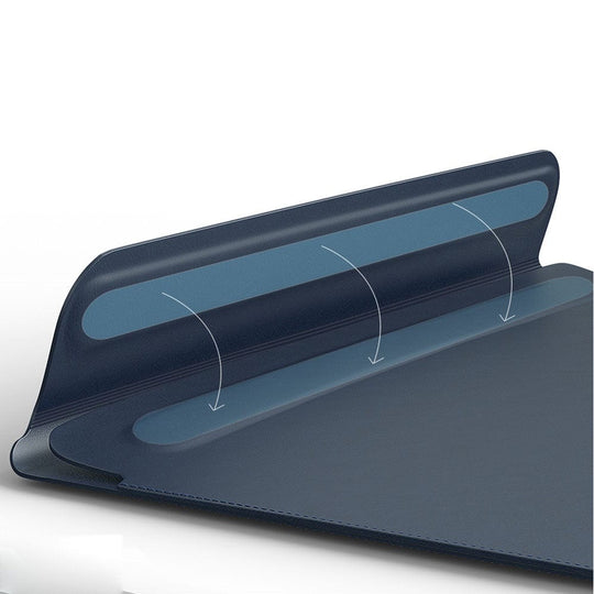 Stylish PU Leather Sleeve Case for Apple MacBook Series 13.3" - Leather Purse Backpack