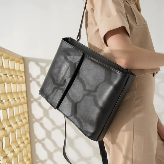 Women's Designer Stylish Leather Backpack for Every Day - Leather Purse Backpack