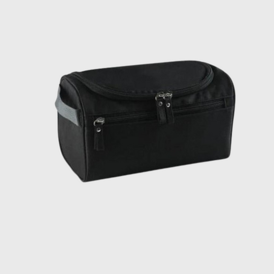 Sealed toiletry organizer suitable for shower use
