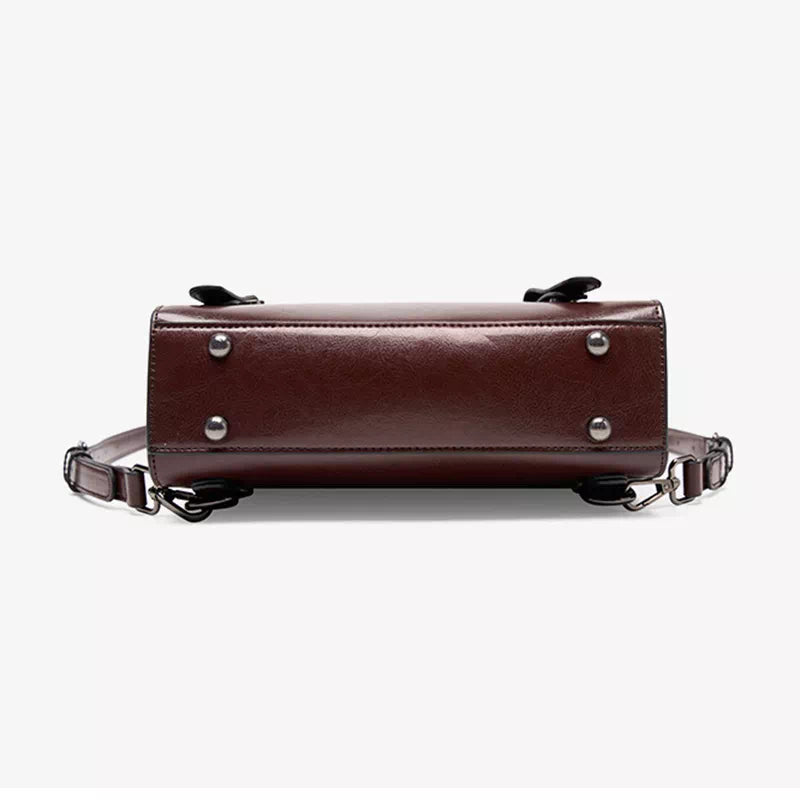 Premium high-quality leather backpack purse for a chic appearance
