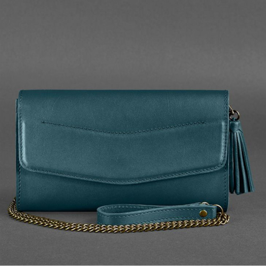 small leather shoulder bag