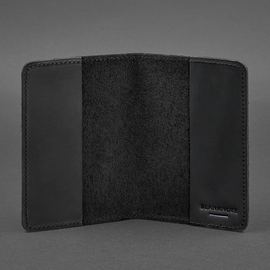 handmade leather passport holder