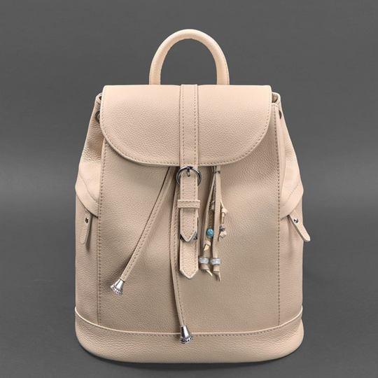 mini leather backpack