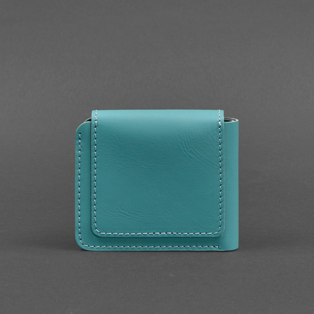 mens slim leather wallet with money clip