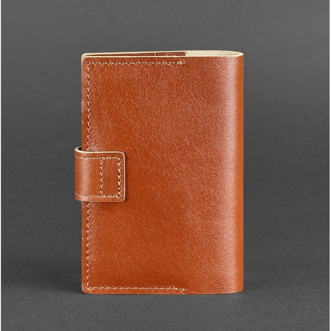 Vegan leather passport cover