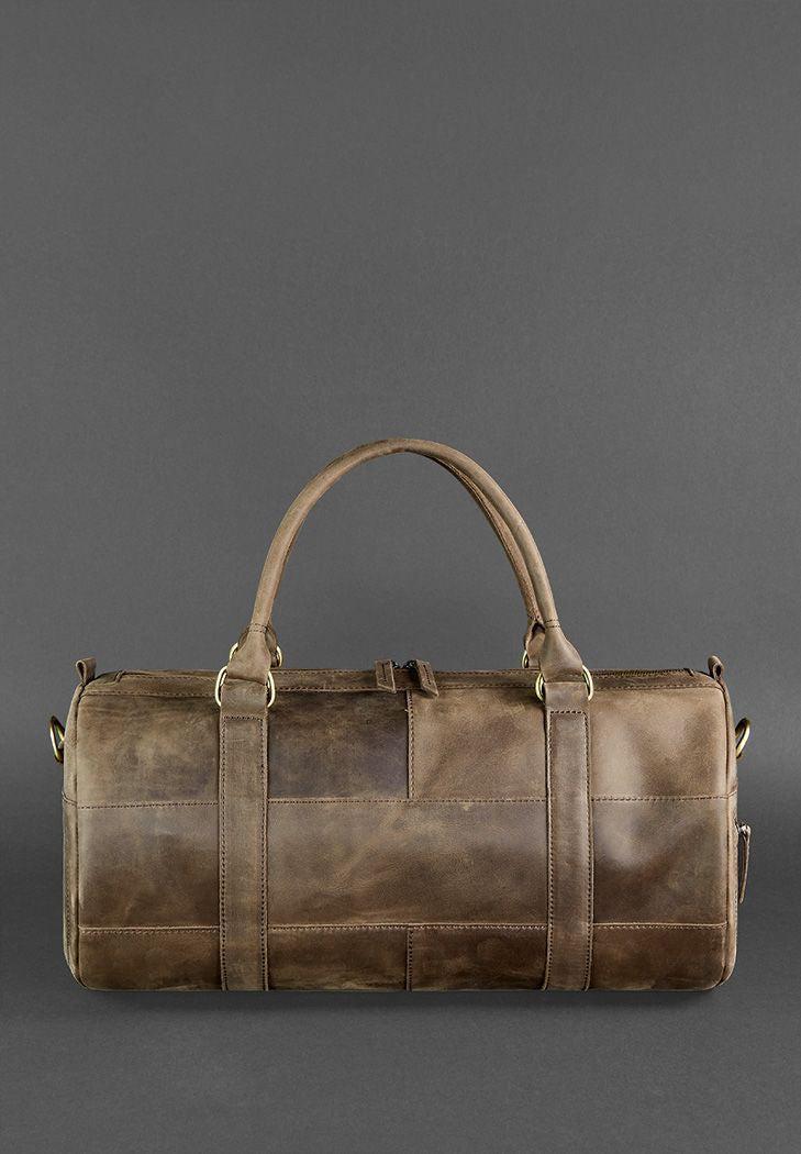 Large Durable Leather Bag For Men or Women - Leather Purse Backpack