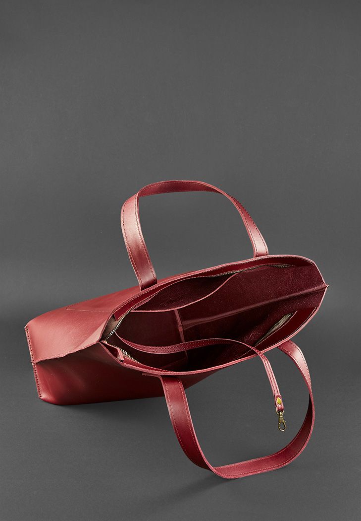 leather soft tote bag