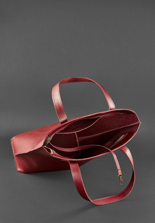 leather soft tote bag