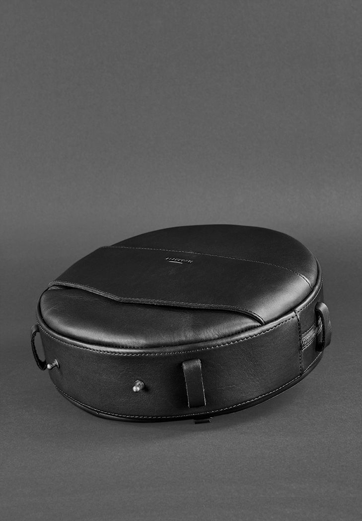 Elegant Bag for Lady Leather Crossbody Bag Round Bag - Leather Purse Backpack