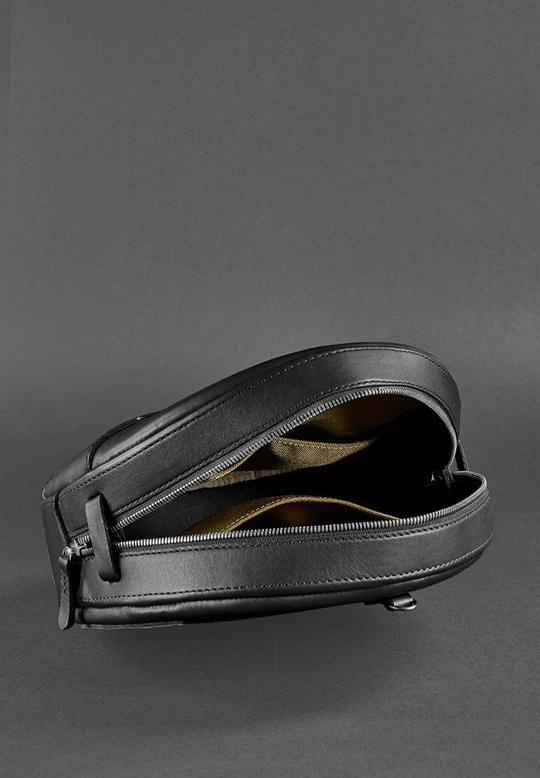 Elegant Bag for Lady Leather Crossbody Bag Round Bag - Leather Purse Backpack