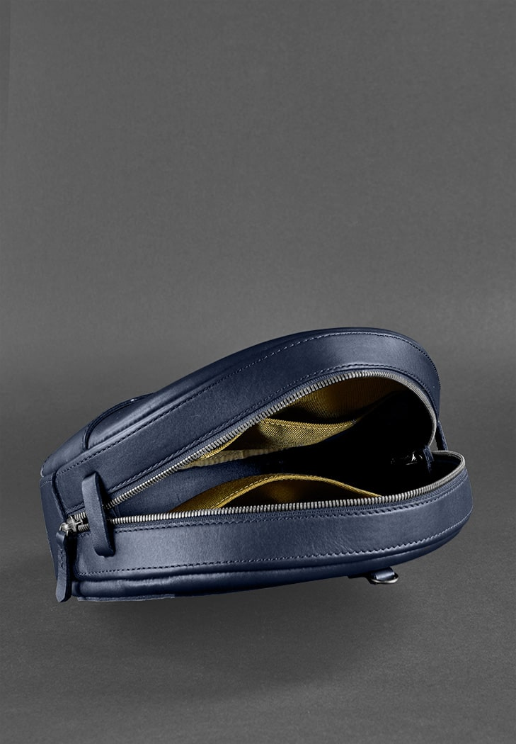 Unique Bag for Lady Leather Crossbody Bag Round Bag - Leather Purse Backpack
