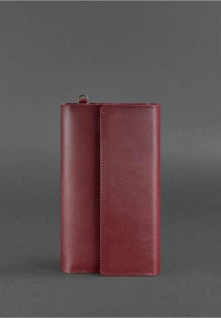 Minimalist Leather Clutch Organizer, Travel Case - Leather Purse Backpack