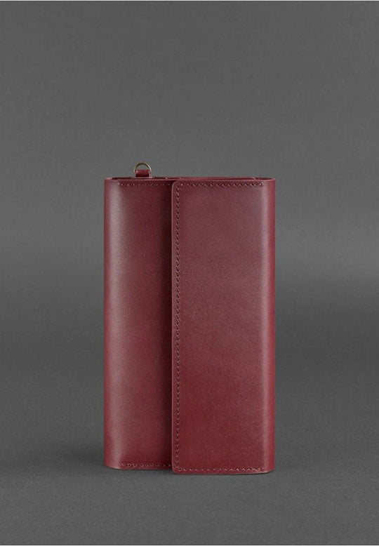 Minimalist Leather Clutch Organizer, Travel Case - Leather Purse Backpack