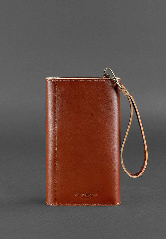 Minimalist Leather Clutch Organizer, Travel Case - Leather Purse Backpack