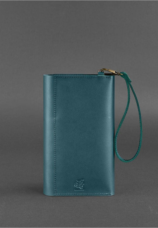 Minimalist Leather Clutch Organizer, Travel Case - Leather Purse Backpack