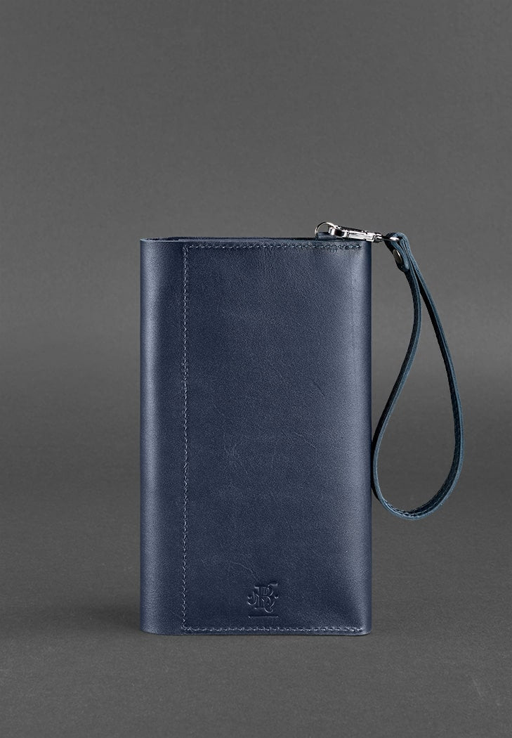 Minimalist Leather Clutch Organizer, Travel Case - Leather Purse Backpack
