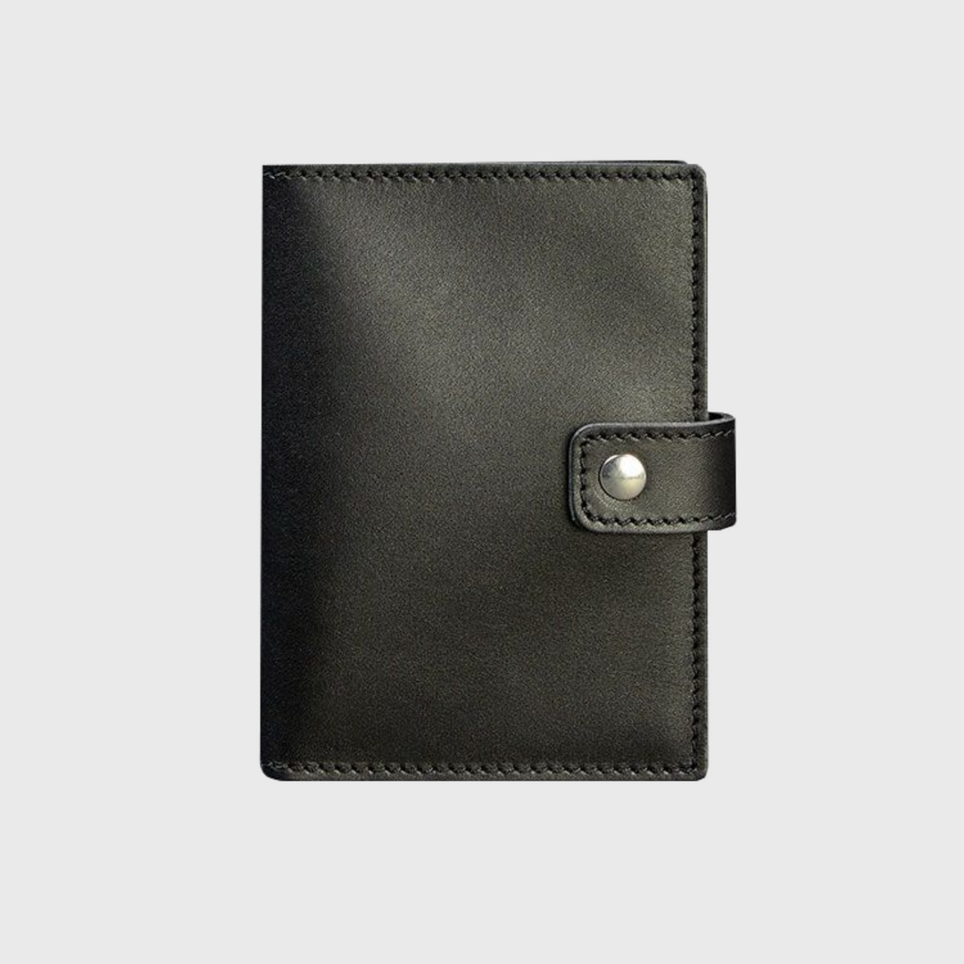 Luxury Leather Passport Cover