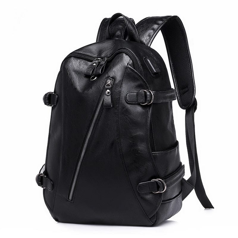 Men's exclusive design leather backpack in top-notch quality