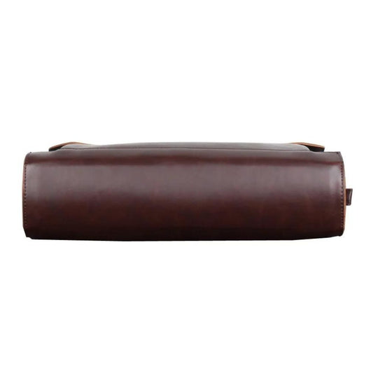 Contemporary exclusive vegan leather messenger bag with style