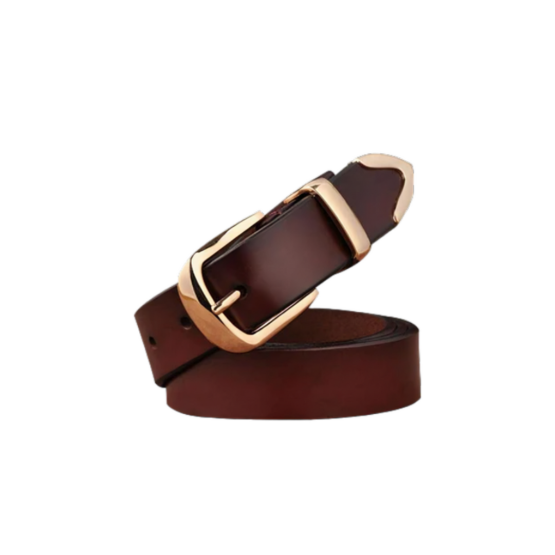 Unique Fashion Leather Belt For Women, Nina Model - Leather Purse Backpack