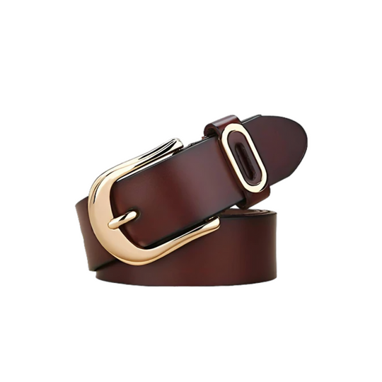 Affordable Leather Belt For Women, Sara Model - Leather Purse Backpack