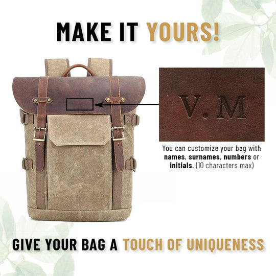 Stylish DSLR Camera Bag with Multiple Compartments and Ergonomic Design - Leather Purse Backpack