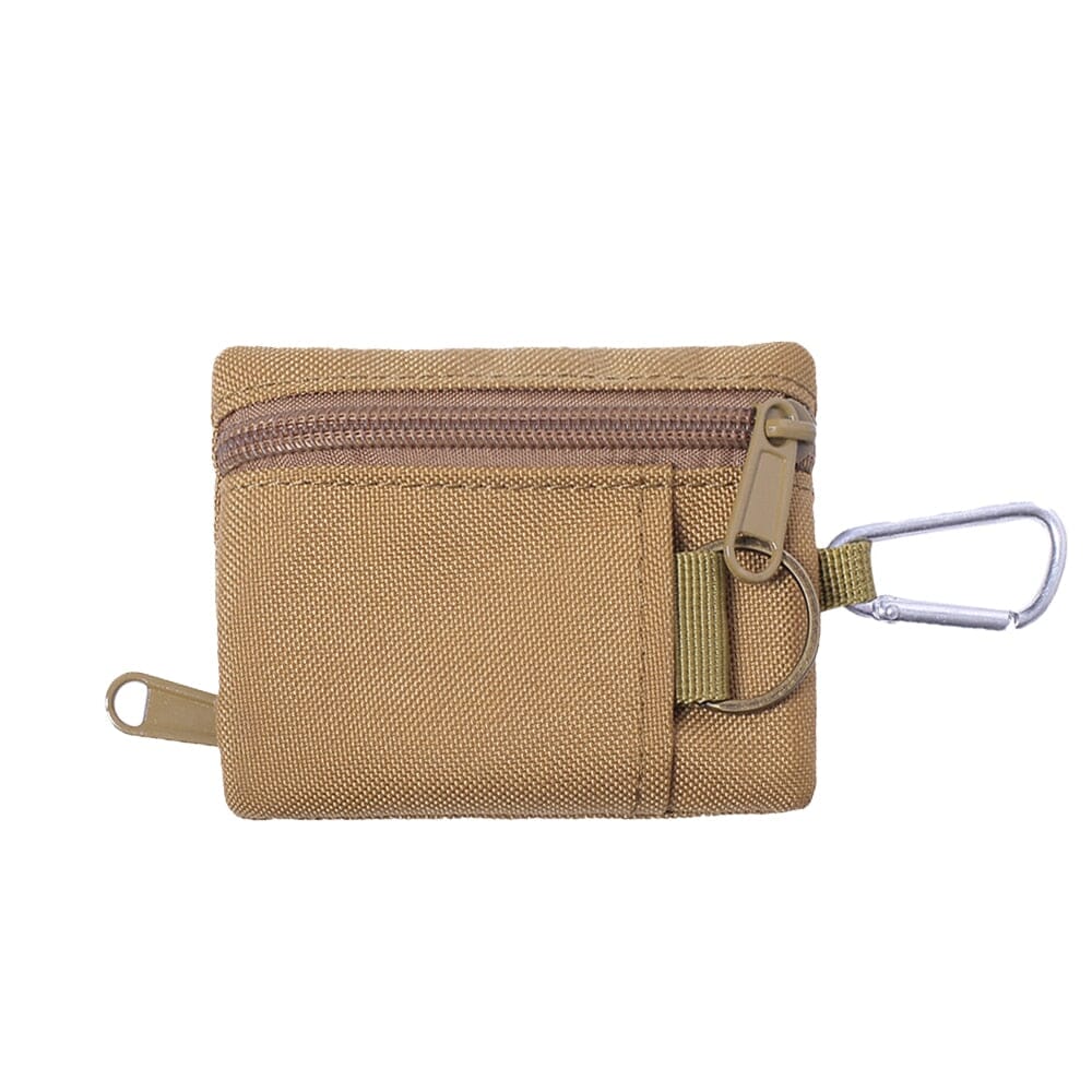 Men's Tactical Front Pocket Wallet - Leather Purse Backpack