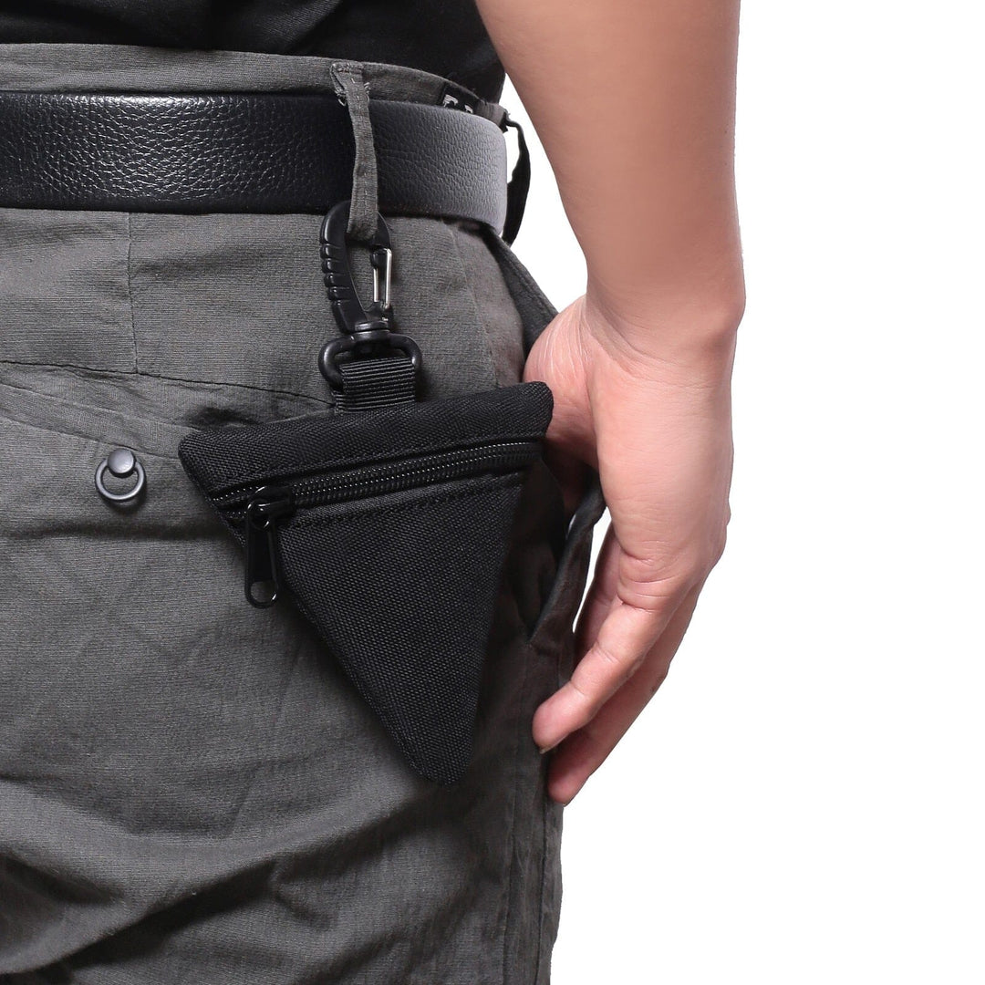 Men's Tactical Front Pocket Wallet - Leather Purse Backpack