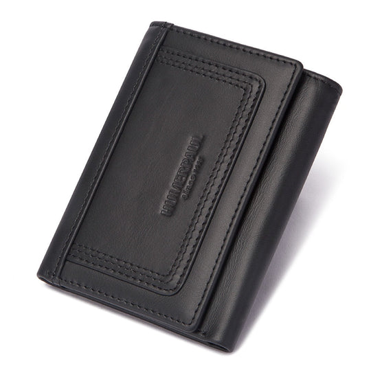Tactical Wallet With Coin Pocket - Leather Purse Backpack