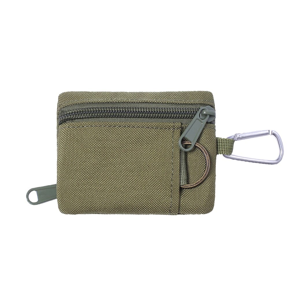 Men's Tactical Front Pocket Wallet - Leather Purse Backpack
