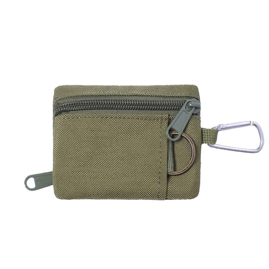 Men's Tactical Front Pocket Wallet - Leather Purse Backpack