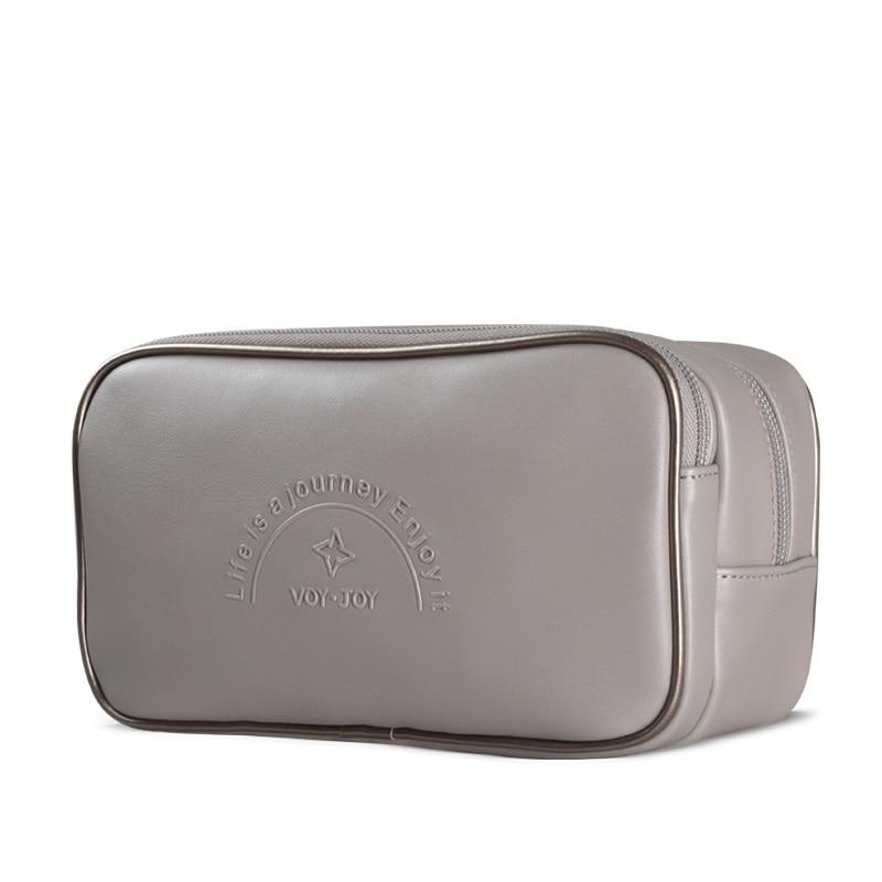 Toiletry organizer made of lightweight waterproof leather