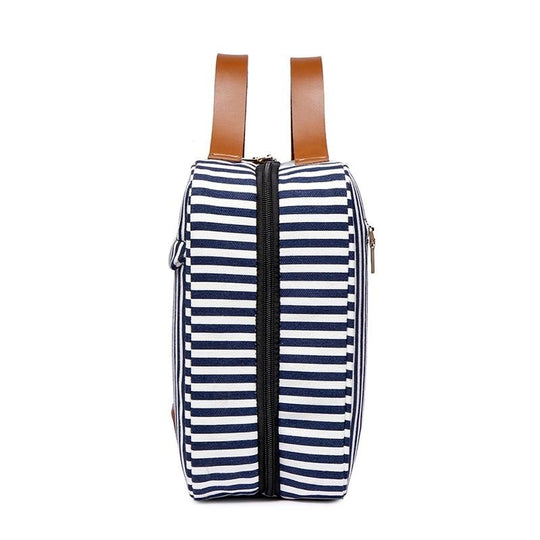 Hanging waterproof grooming kit for travel