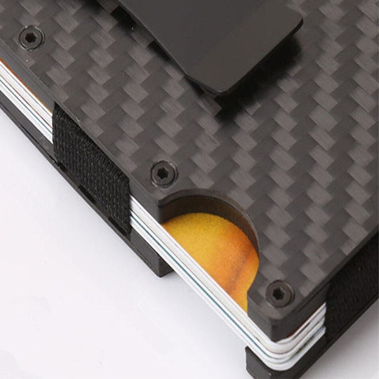 Tactical Wallet With Money Clip - Leather Purse Backpack