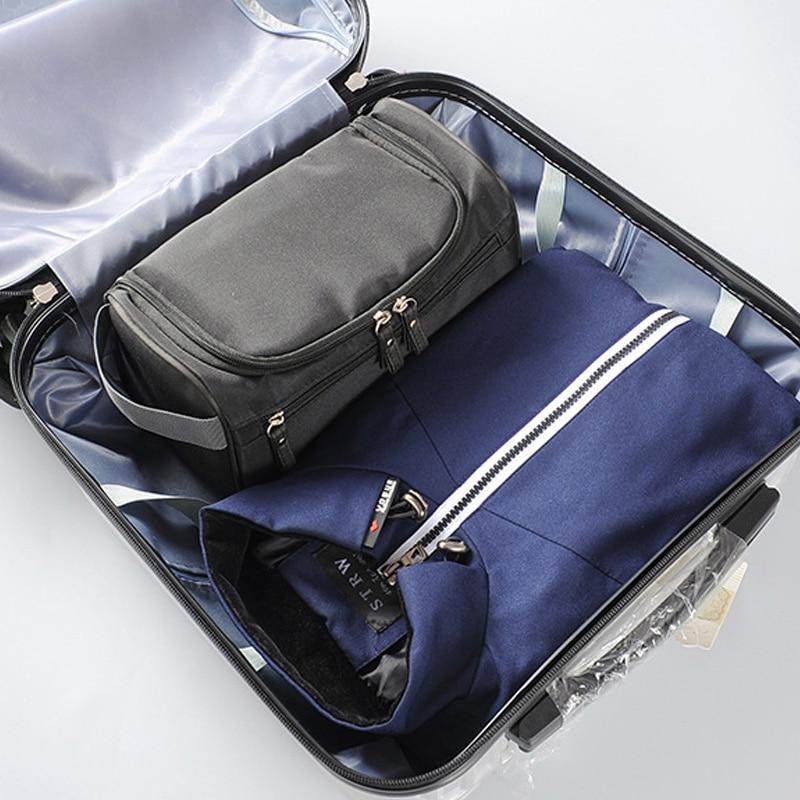 Durable hanging shower waterproof grooming bag