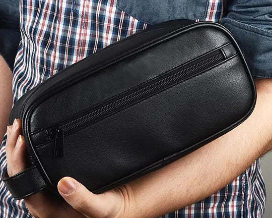 Waterproof cosmetic toiletry bag